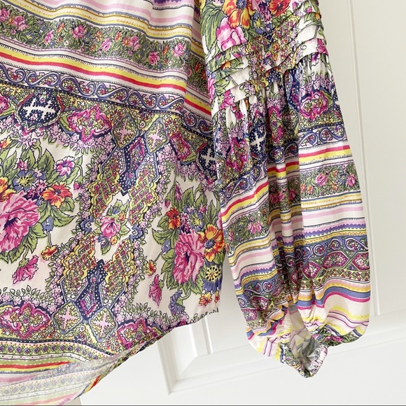 Anthropologie Maeve Ceresco Peasant Top - Picture 4 of 8